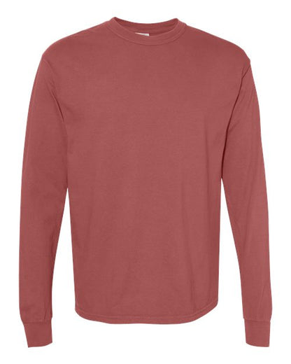 Customized Comfort Colors® Garment-Dyed Heavyweight Long Sleeve T-Shirt 6014