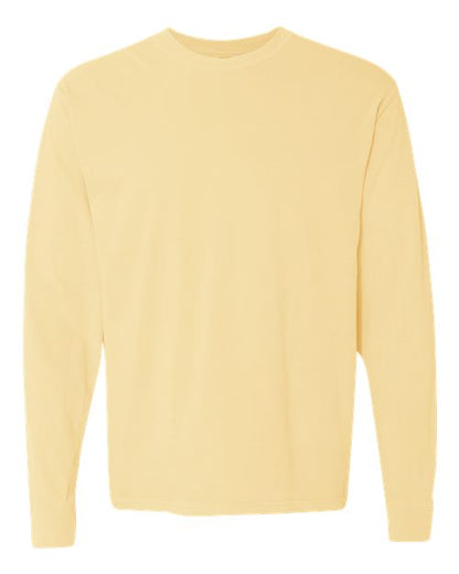 Customized Comfort Colors® Garment-Dyed Heavyweight Long Sleeve T-Shirt 6014