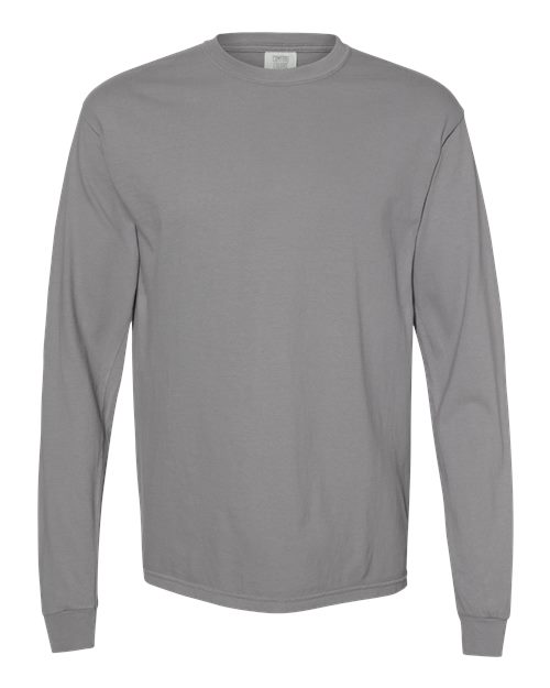 Customized Comfort Colors® Garment-Dyed Heavyweight Long Sleeve T-Shirt 6014