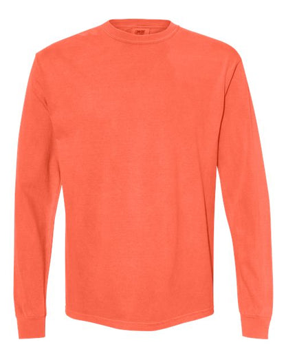 Customized Comfort Colors® Garment-Dyed Heavyweight Long Sleeve T-Shirt 6014