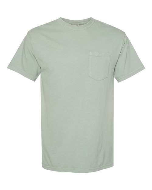 Customized Comfort Colors Garment-Dyed Heavyweight Pocket T-Shirt 6030