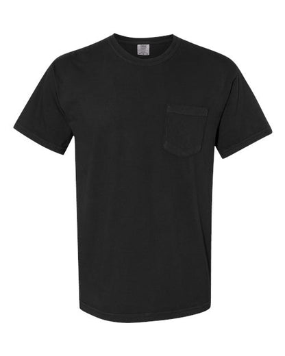 Customized Comfort Colors Garment-Dyed Heavyweight Pocket T-Shirt 6030