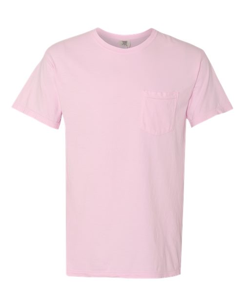 Customized Comfort Colors Garment-Dyed Heavyweight Pocket T-Shirt 6030