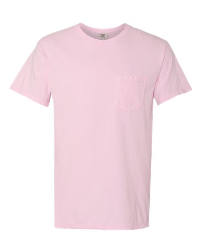 Customized Comfort Colors Garment-Dyed Heavyweight Pocket T-Shirt 6030
