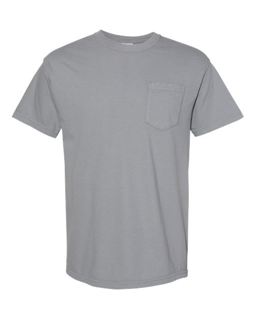 Customized Comfort Colors Garment-Dyed Heavyweight Pocket T-Shirt 6030