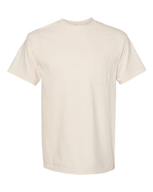Customized Comfort Colors Garment-Dyed Heavyweight Pocket T-Shirt 6030