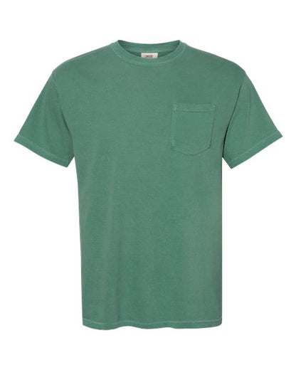 Customized Comfort Colors Garment-Dyed Heavyweight Pocket T-Shirt 6030