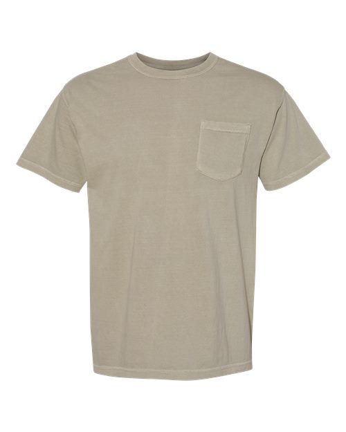 Customized Comfort Colors Garment-Dyed Heavyweight Pocket T-Shirt 6030