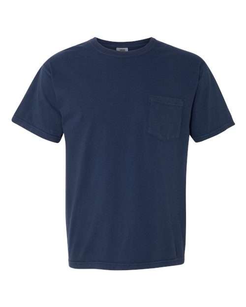 Customized Comfort Colors Garment-Dyed Heavyweight Pocket T-Shirt 6030