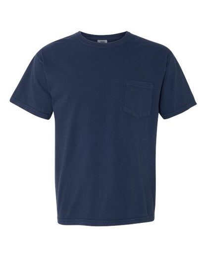 Customized Comfort Colors Garment-Dyed Heavyweight Pocket T-Shirt 6030