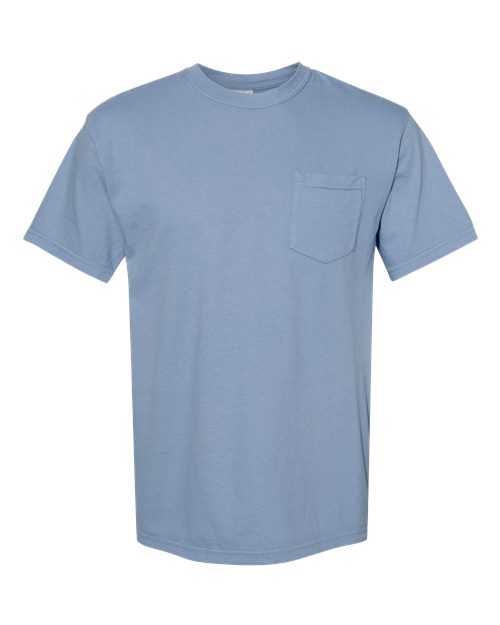 Customized Comfort Colors Garment-Dyed Heavyweight Pocket T-Shirt 6030