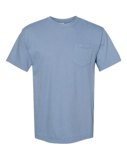 Customized Comfort Colors Garment-Dyed Heavyweight Pocket T-Shirt 6030