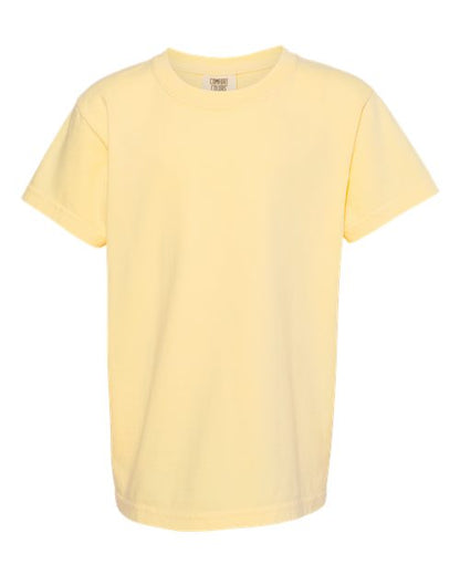 Customized Youth Comfort Colors Garment-Dyed Heavyweight T-Shirt 9018