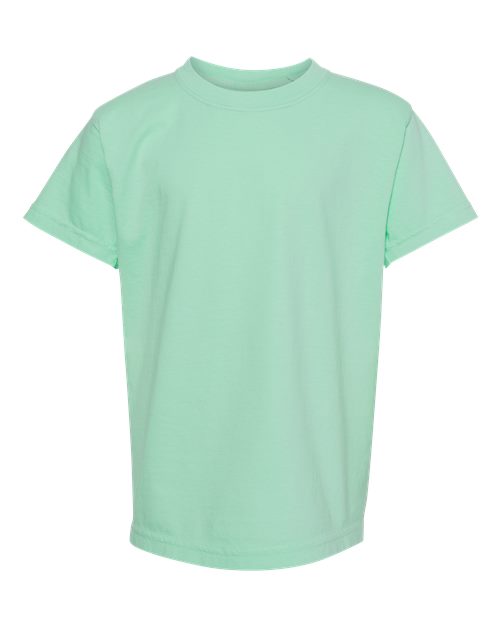 Customized Youth Comfort Colors Garment-Dyed Heavyweight T-Shirt 9018