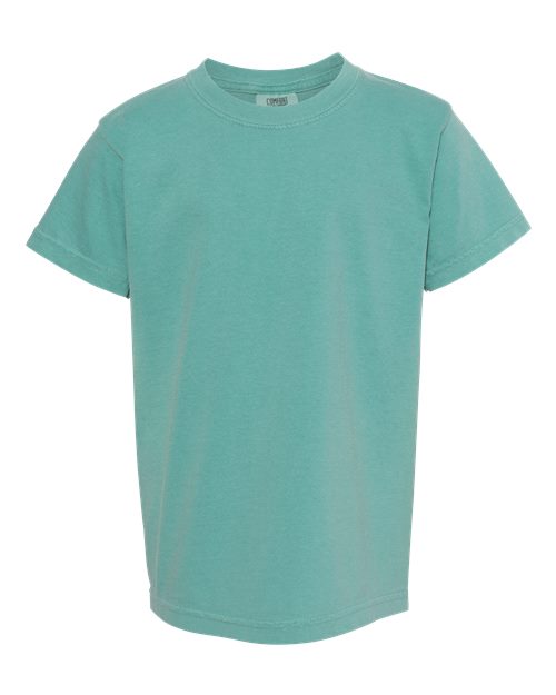 Customized Youth Comfort Colors Garment-Dyed Heavyweight T-Shirt 9018