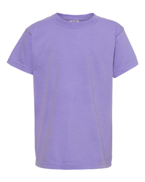 Customized Youth Comfort Colors Garment-Dyed Heavyweight T-Shirt 9018