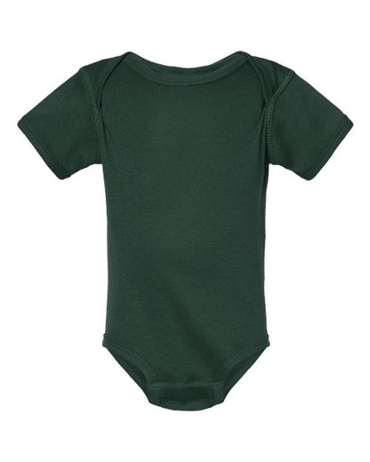 Customized Infant Rabbit Skins Baby Rib Bodysuit 4400