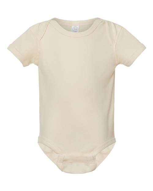 Customized Infant Rabbit Skins Baby Rib Bodysuit 4400