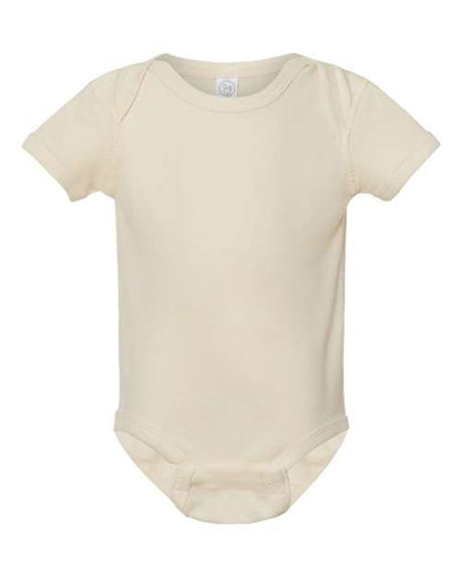 Customized Infant Rabbit Skins Baby Rib Bodysuit 4400