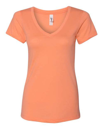 Customized Ladies Next Level Ideal V-Neck T-Shirt 1540