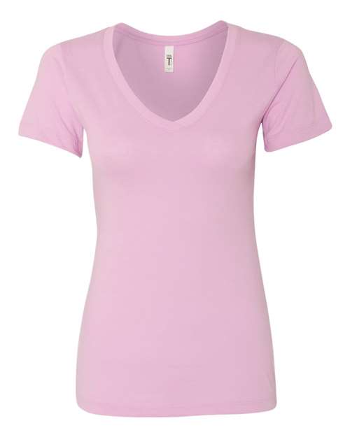 Customized Ladies Next Level Ideal V-Neck T-Shirt 1540