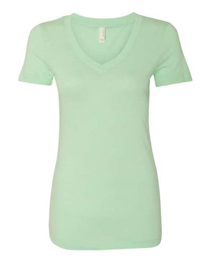Customized Ladies Next Level Ideal V-Neck T-Shirt 1540