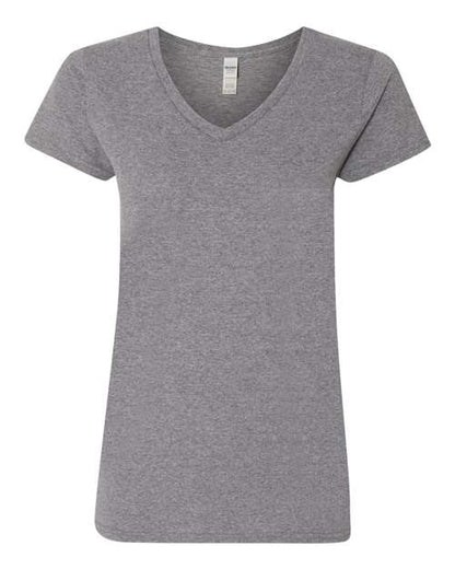 Customized Ladies Gildan® Heavy Cotton™ V-Neck T-Shirt 5V000L