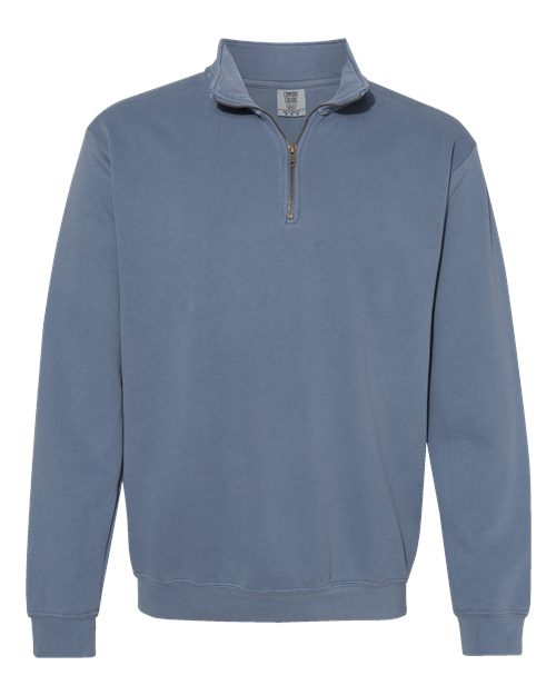 Customized Comfort Colors Garment-Dyed 1/4 Zip Sweatshirt 1580
