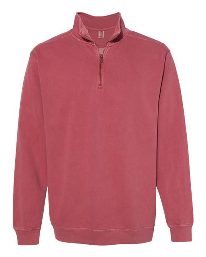 Customized Comfort Colors Garment-Dyed 1/4 Zip Sweatshirt 1580