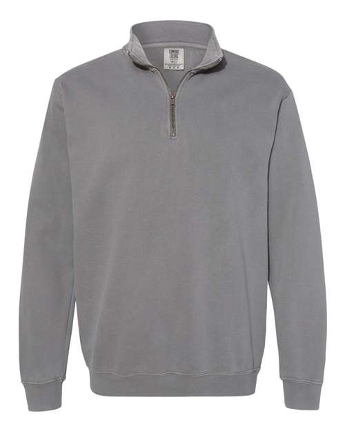 Customized Comfort Colors Garment-Dyed 1/4 Zip Sweatshirt 1580