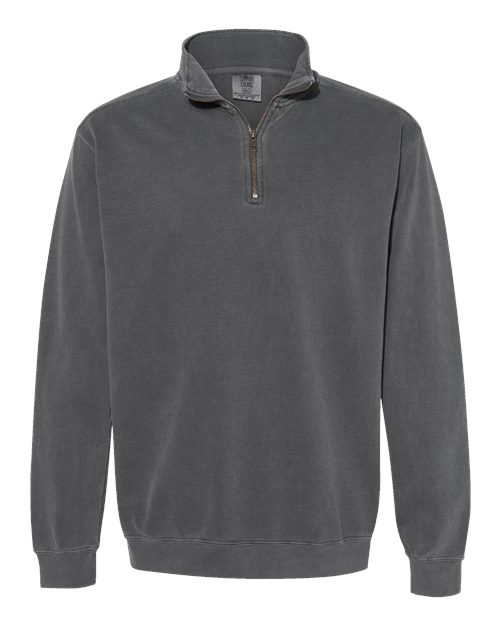 Customized Comfort Colors Garment-Dyed 1/4 Zip Sweatshirt 1580