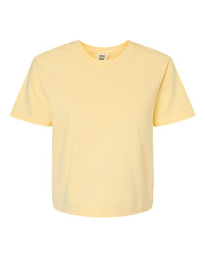 Customized Ladies Comfort Colors® Garment-Dyed Heavyweight Boxy T-Shirt 3023CL