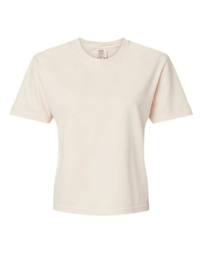 Customized Ladies Comfort Colors® Garment-Dyed Heavyweight Boxy T-Shirt 3023CL