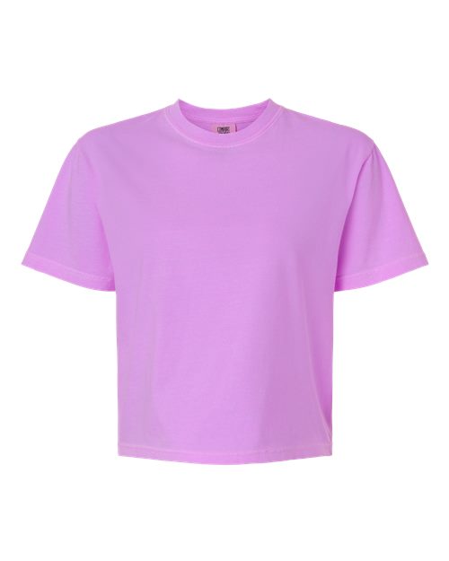 Customized Ladies Comfort Colors® Garment-Dyed Heavyweight Boxy T-Shirt 3023CL