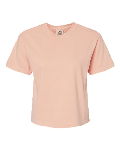 Customized Ladies Comfort Colors® Garment-Dyed Heavyweight Boxy T-Shirt 3023CL