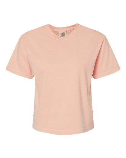 Customized Ladies Comfort Colors® Garment-Dyed Heavyweight Boxy T-Shirt 3023CL