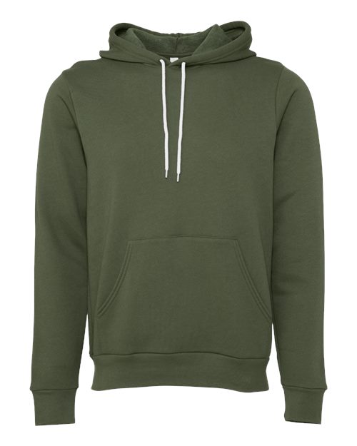 Customized BELLA + CANVAS Sponge Fleece Hoodie Sweatshirt 3719