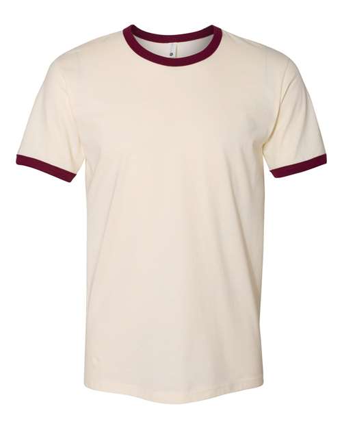 Customized Next Level Cotton Ringer T-Shirt 3604
