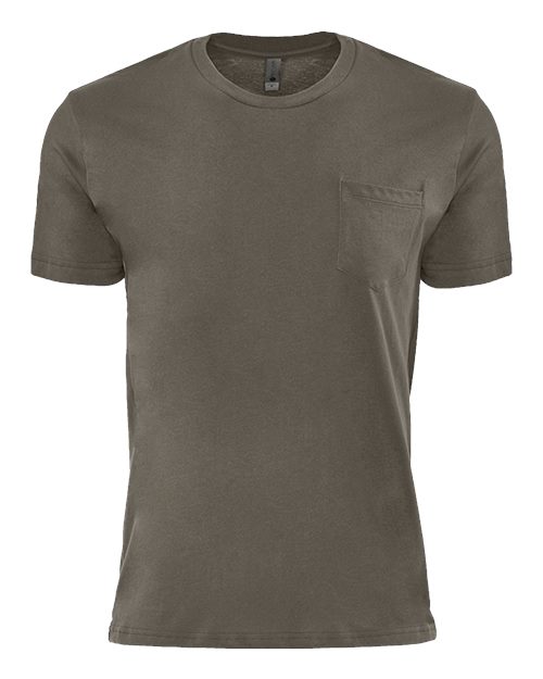 Customized Next Level Cotton Pocket T-Shirt 3605