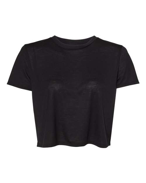 Customized Ladies BELLA + CANVAS Flowy Crop Tee 8882