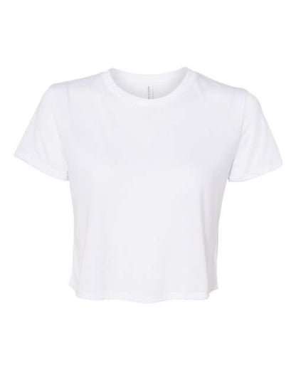 Customized Ladies BELLA + CANVAS Flowy Crop Tee 8882