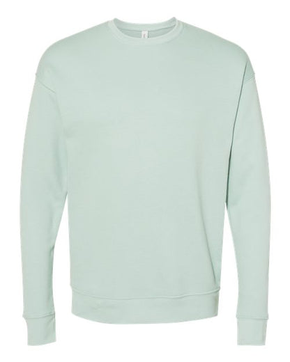 Customized BELLA + CANVAS Sponge Fleece Drop Shoulder Crewneck Sweatshirt 3945