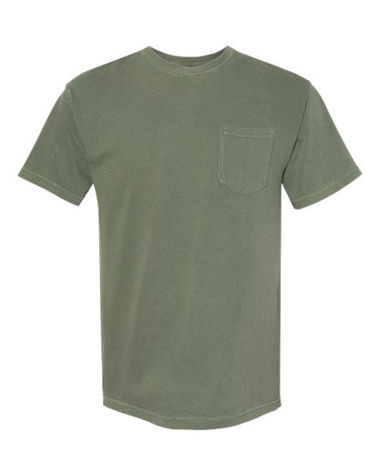 Customized Comfort Colors Garment-Dyed Heavyweight Pocket T-Shirt 6030