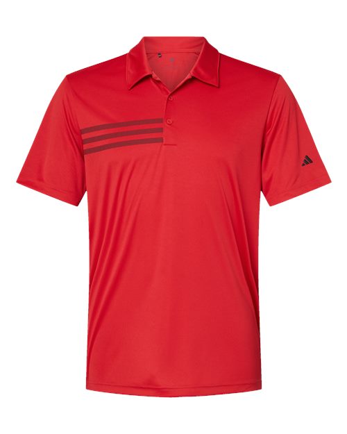 Customized Adidas 3-Stripes Chest Polo A324