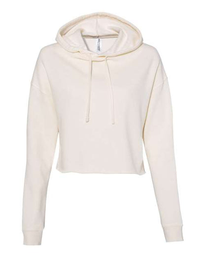 Customized Ladies Independent Trading Co. Lightweight Crop Hooded Sweatshirt AFX64CRP
