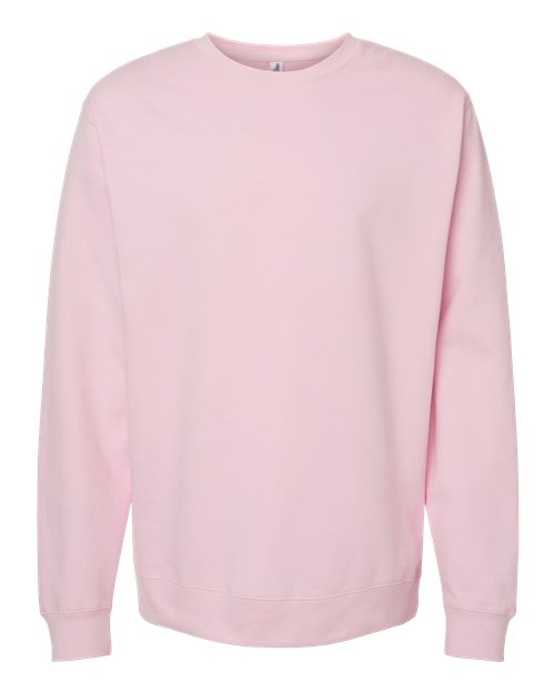 Customized Independent Trading Co. Midweight Crewneck Sweatshirt SS3000