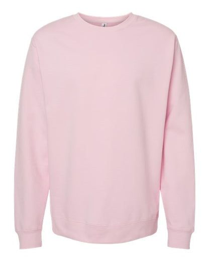 Customized Independent Trading Co. Midweight Crewneck Sweatshirt SS3000