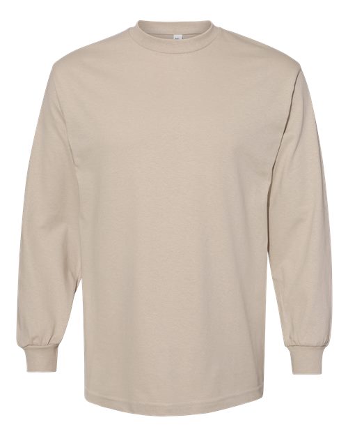 Customized American Apparel Heavyweight Cotton Long Sleeve Tee 1304