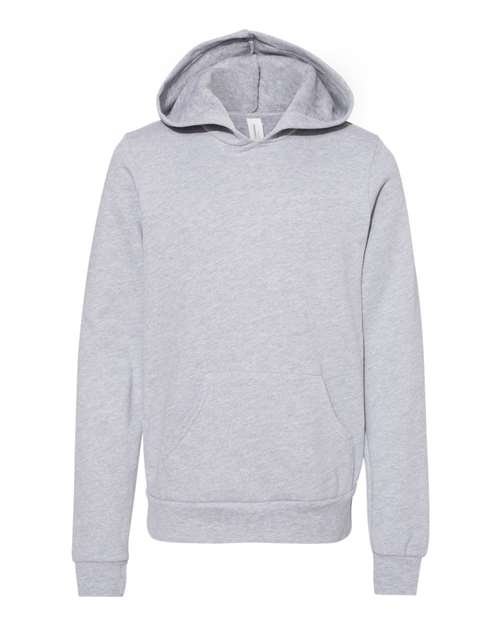 Customized Youth BELLA + CANVAS Sponge Fleece Hoodie Sweatshirt 3719Y