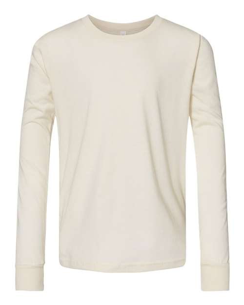 Customized Youth BELLA + CANVAS Jersey Long Sleeve Tee 3501Y